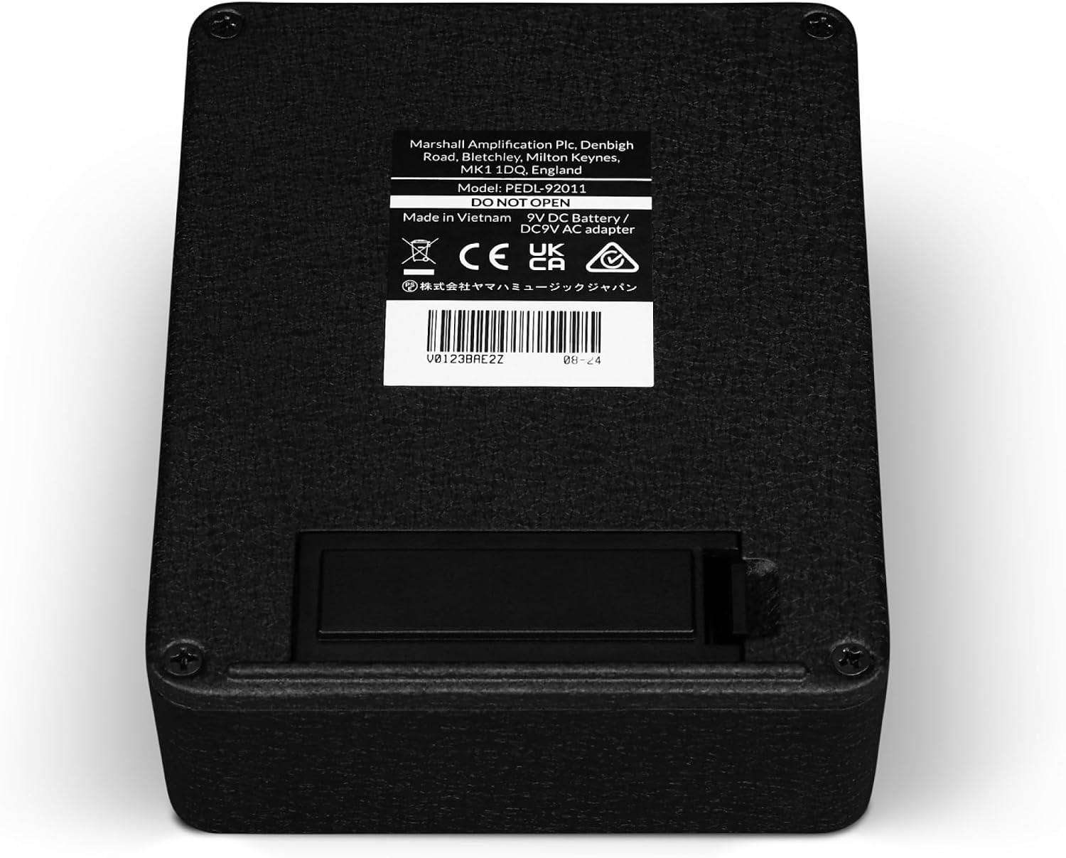 Detalle 1 de Marshall JVM 1008157 Overdrive Distortion Pedal, Black and Gold, 9V