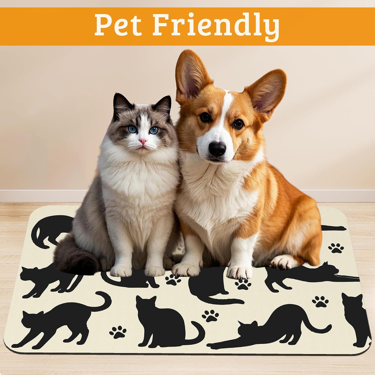 Detalle 2 de Pet Feeding Mat 16" x 24