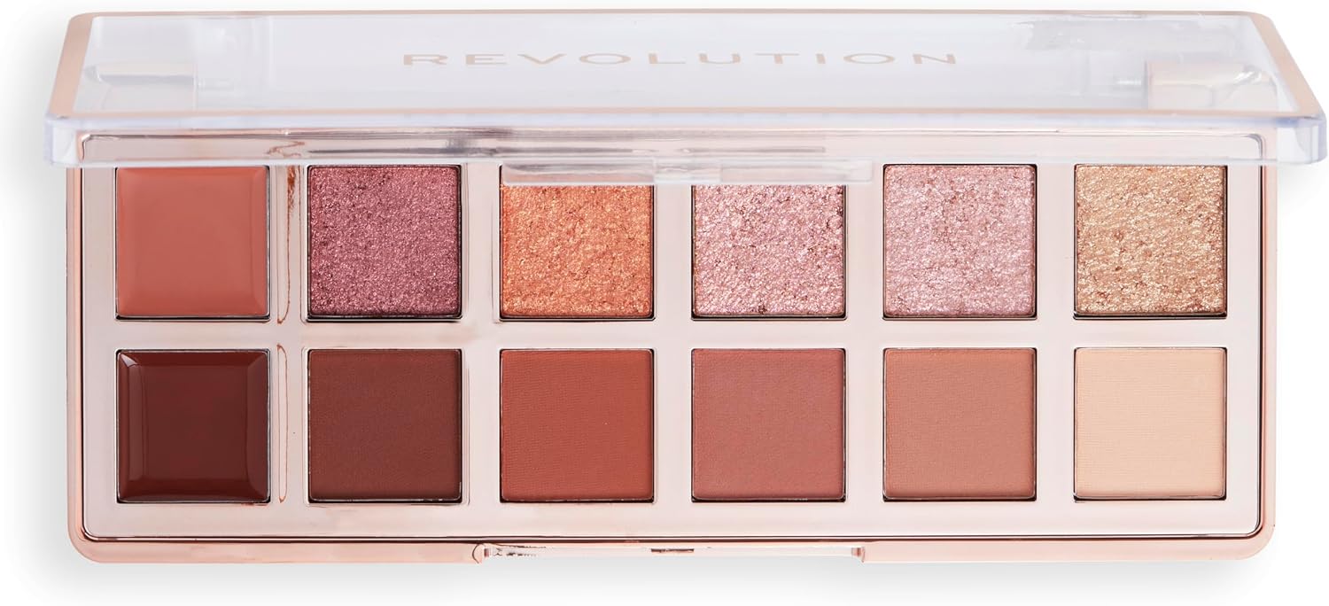 Detalle de Makeup Revolution The True Icon Bronze 12 colori 🎨