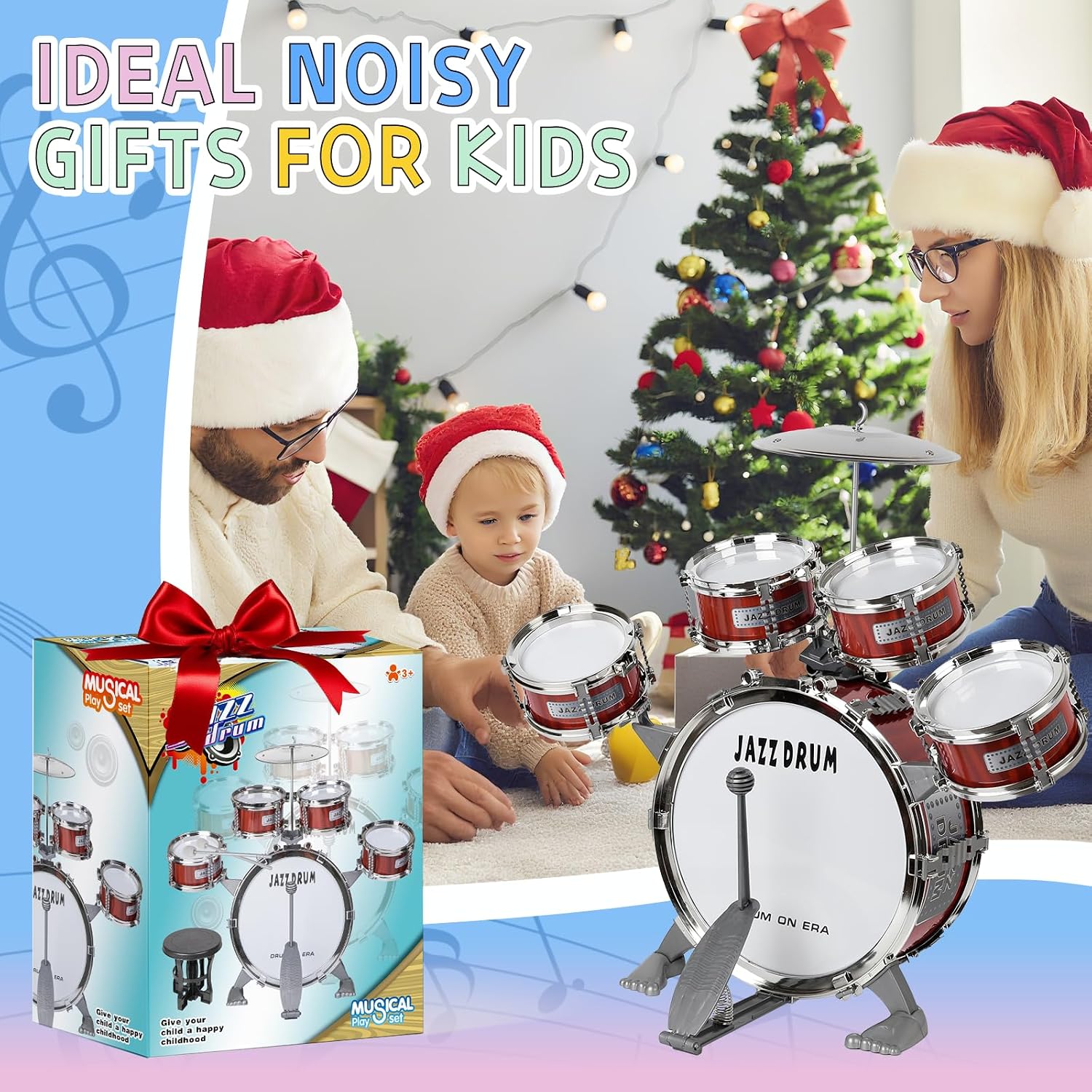 Thumbnail 5 de m zimoon Kids Drum Kit 9‑Piece Set