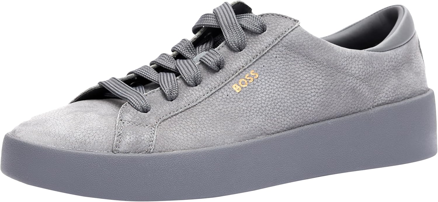 Detalle de BELWAR TENN – Baskets logo Boss, fermeture à lacets