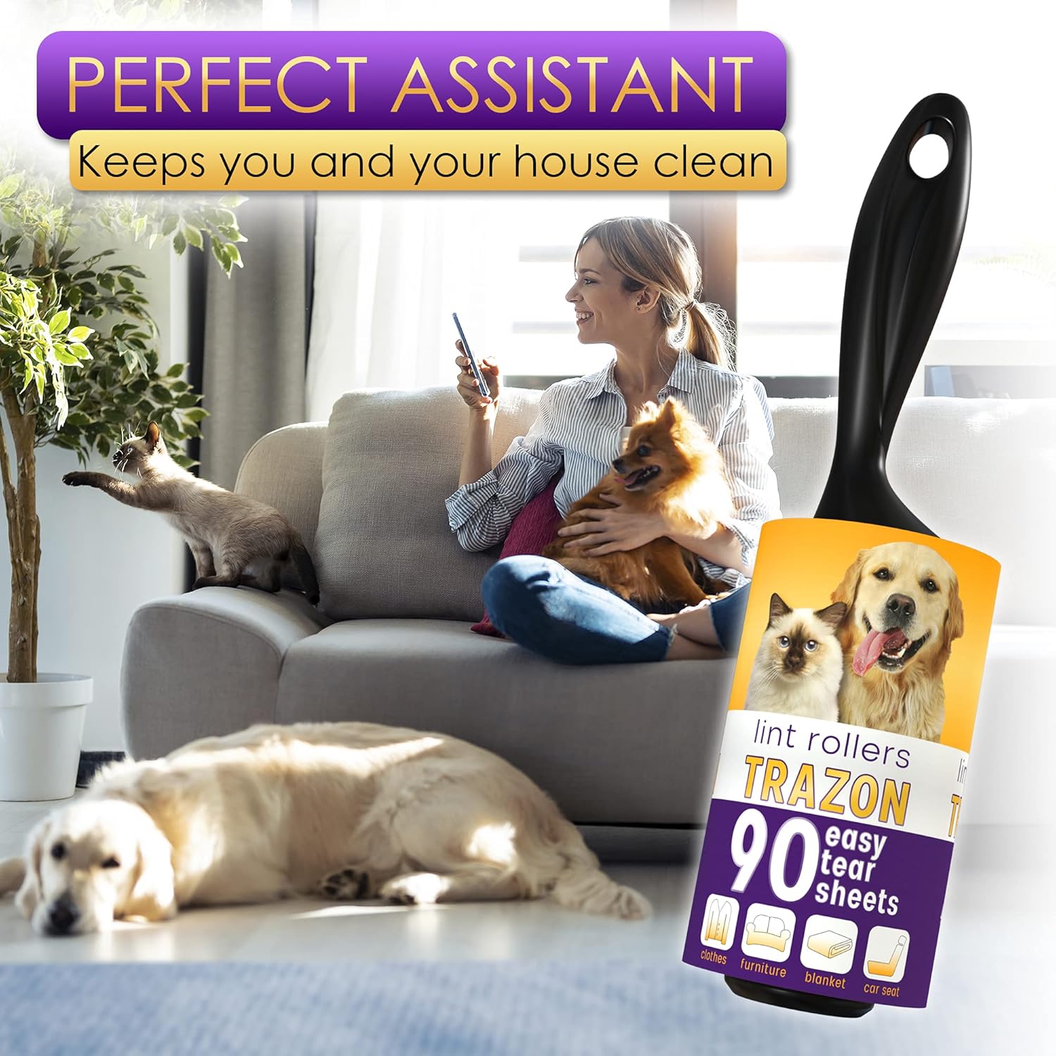 Thumbnail 5 de Lint Rollers Value Pack 450 Sheets