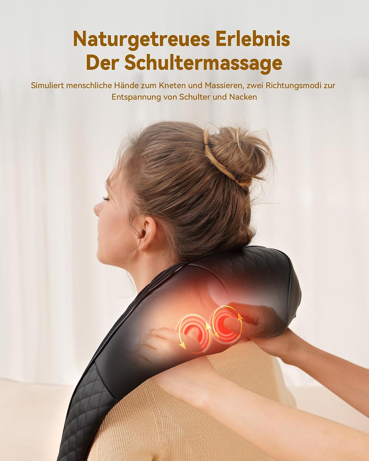 Thumbnail 2 de KNQZE Nackenmassagegerät mit Wärme 2026 4D