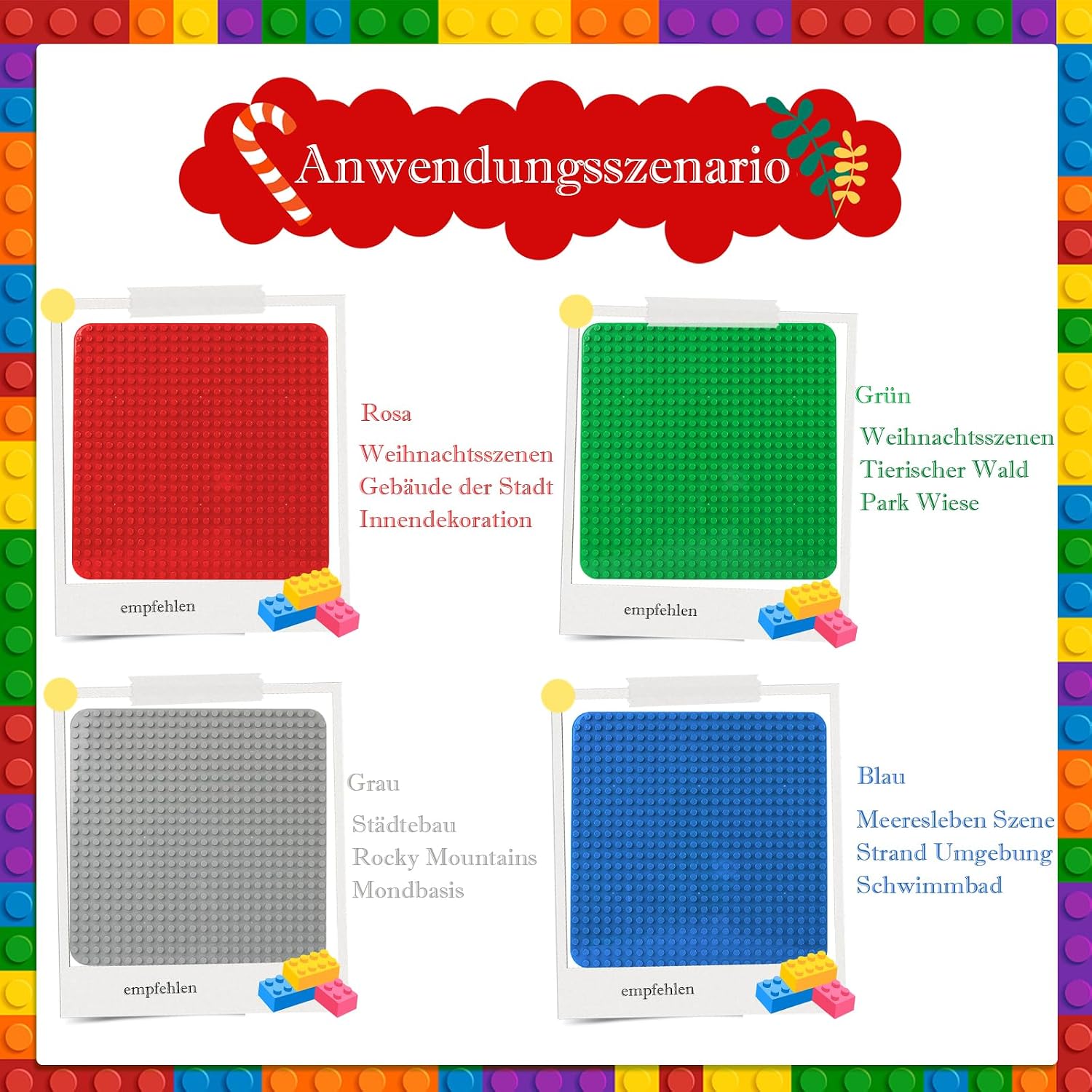 Thumbnail 4 de große Platte Kompatibel mit Lego Duplo 38 x 38 cm
