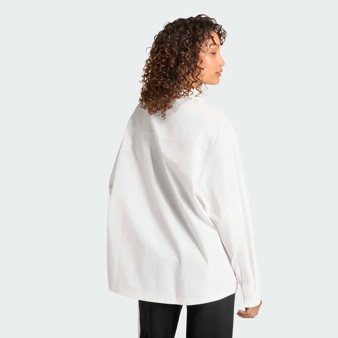 Detalle 2 de Camisa 3 Stripes Adidas – Blanco