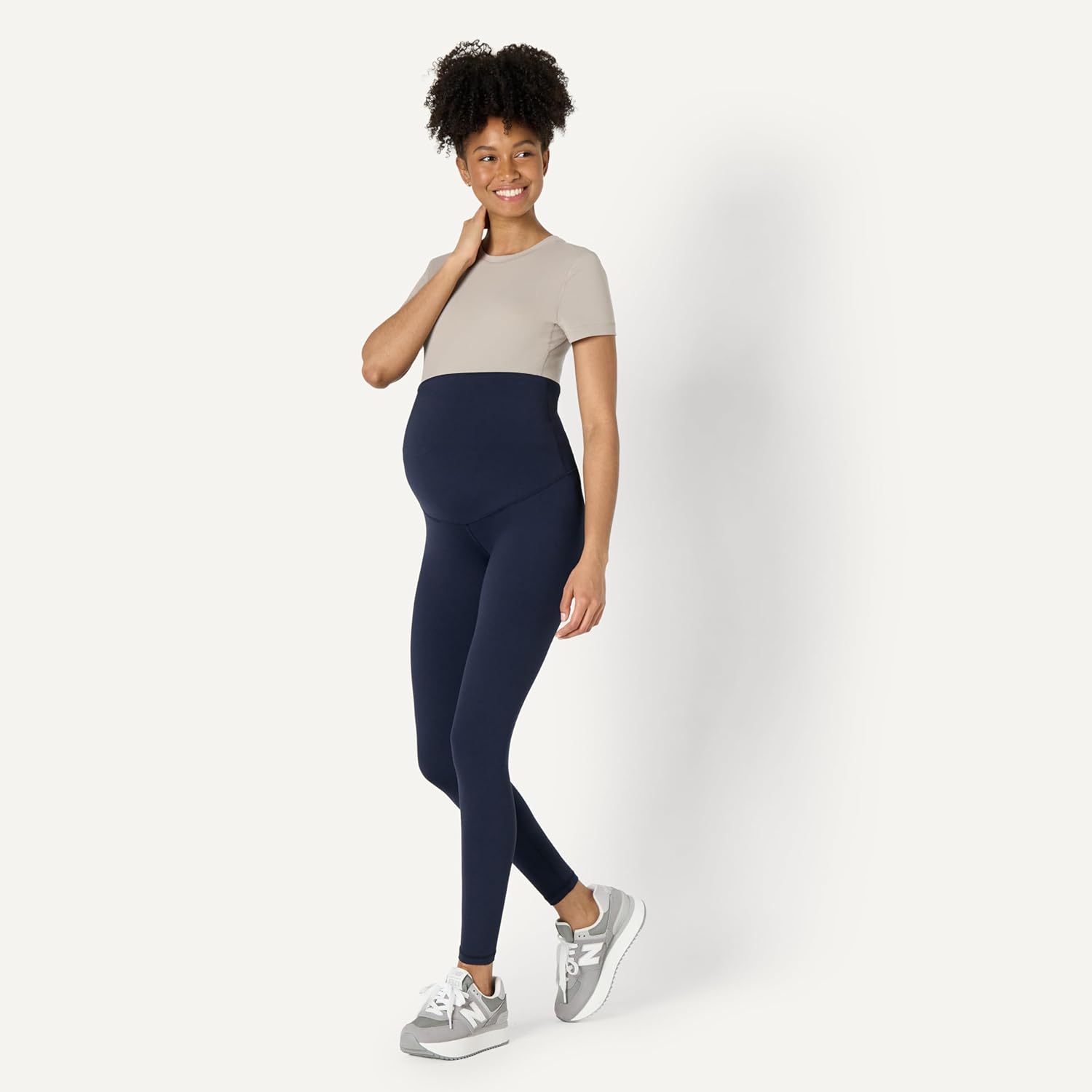 Thumbnail 4 de Amazon Essentials Women’s Active FormFlex maternity over-the-belly full length yoga leggings