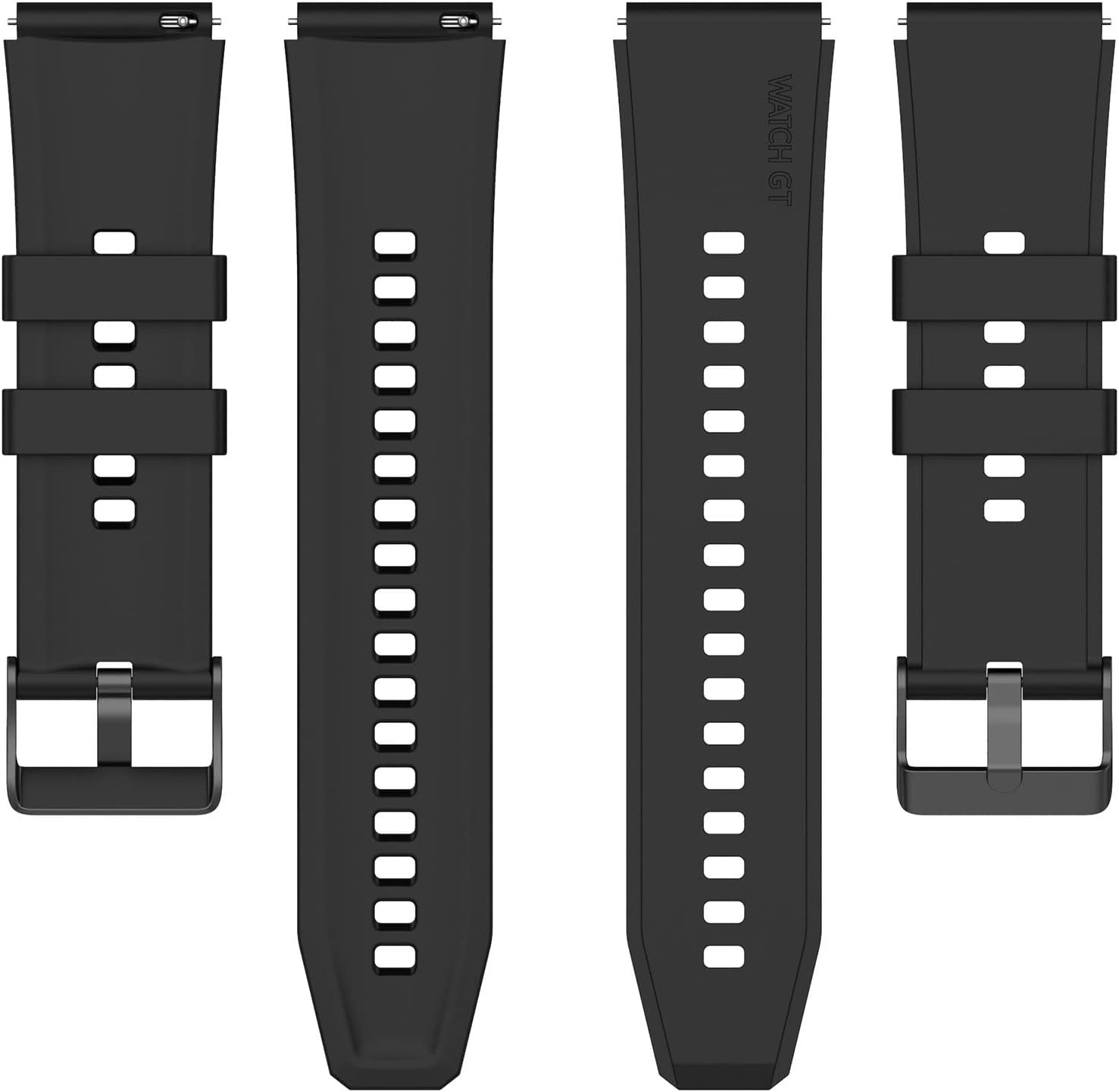 Detalle de INF 22mm Universal Silicone Watch Strap for Galaxy Watch3, Huawei Watch 3/GT3, Garmin Venu 2, Fossil Gen 5