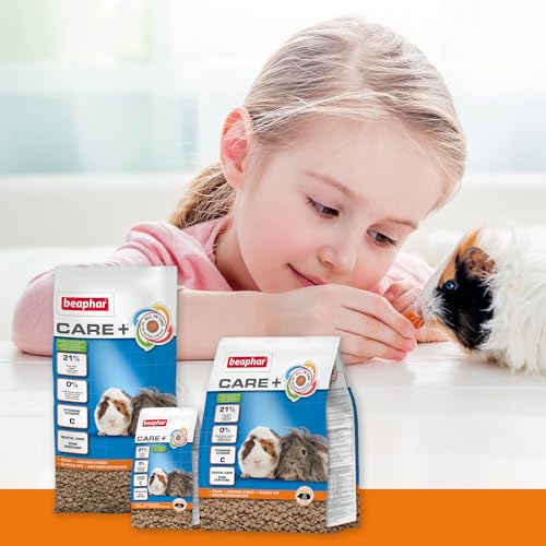 Detalle 1 de Beaphar Care+ Pienso Cobayas 5kg 🐹 Comida Completa Fibra