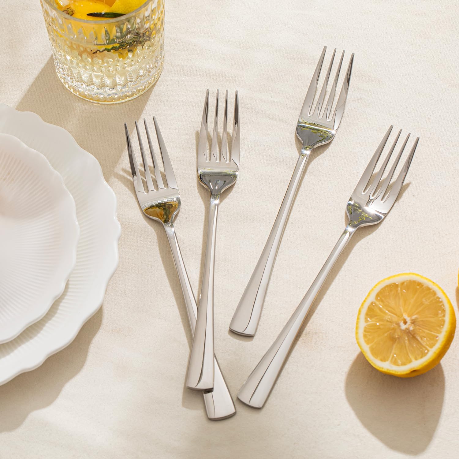 Thumbnail 6 de KINGSTONE 12-Piece Dinner Forks Set in 18/10 Stainless Steel