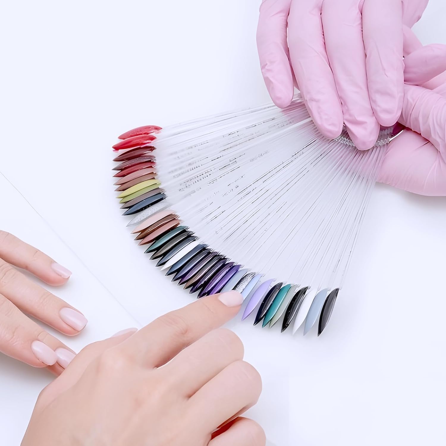 Detalle 1 de Nagelmuster Sticks 300 Stück für Nail-Art