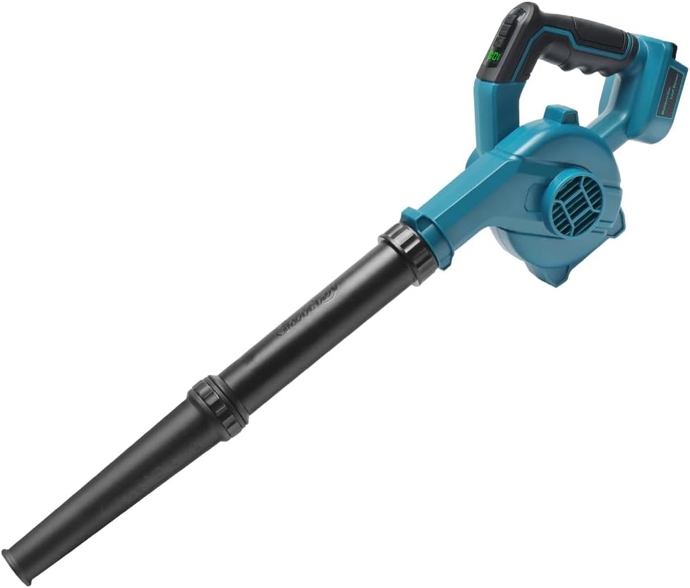 Waitley Akku-Laubbläser für Makita 18V-Akku (kabellos) mit 169 km/h – ohne Akku & Ladegerät