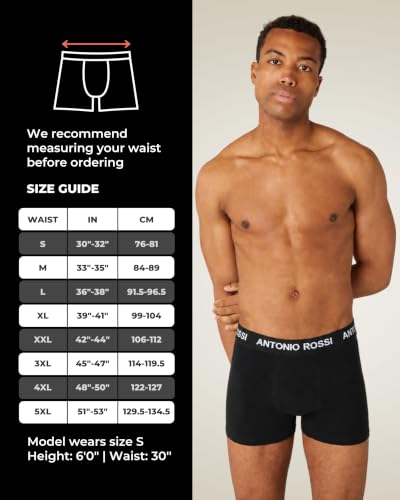 Thumbnail 7 de ANTONIO ROSSI Mens Boxers 12 Pack – Breathable Cotton with 4-Way Stretch
