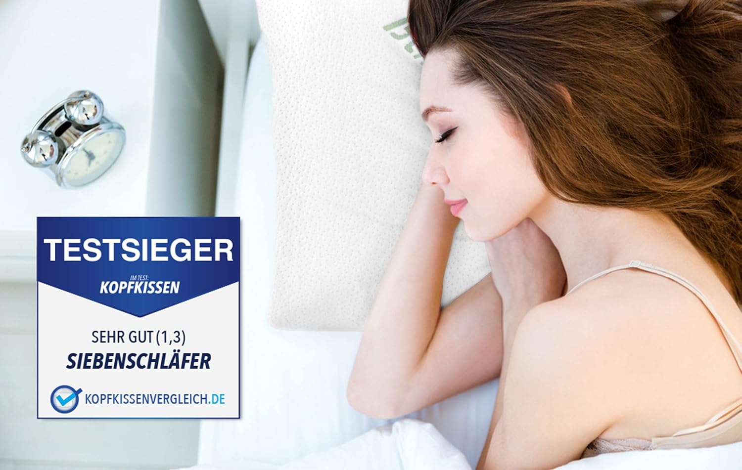 Thumbnail 2 de Siebenschläfer Orthopädisches Nackenstützkissen 60×40 cm