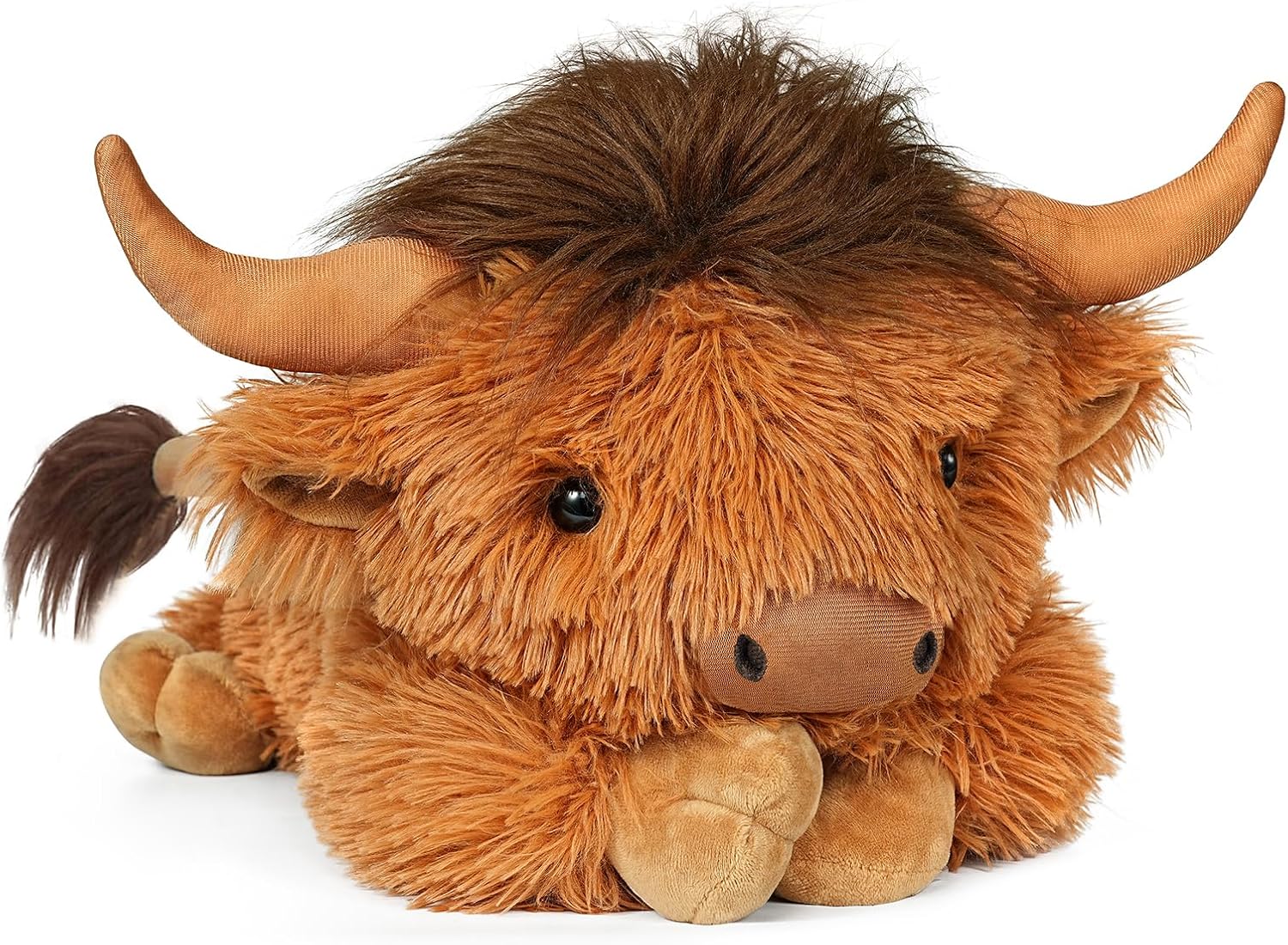 Detalle de WDXDSOB Weighted Highland Cow 4.2 lbs 🐮