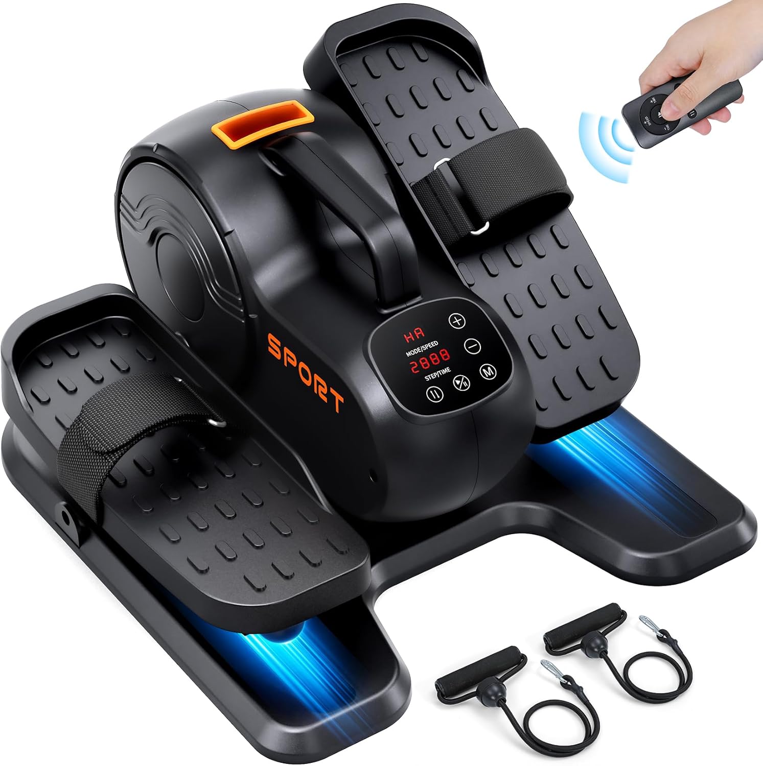 Dripex Ellittica 3 in 1: ellittica Ultra Silenziosa sotto scrivania per anziani e adulti