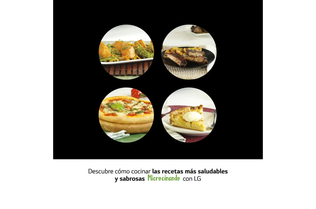 Thumbnail 5 de LG MH6565CPW Microondas Grill Smart Inverter 25 L