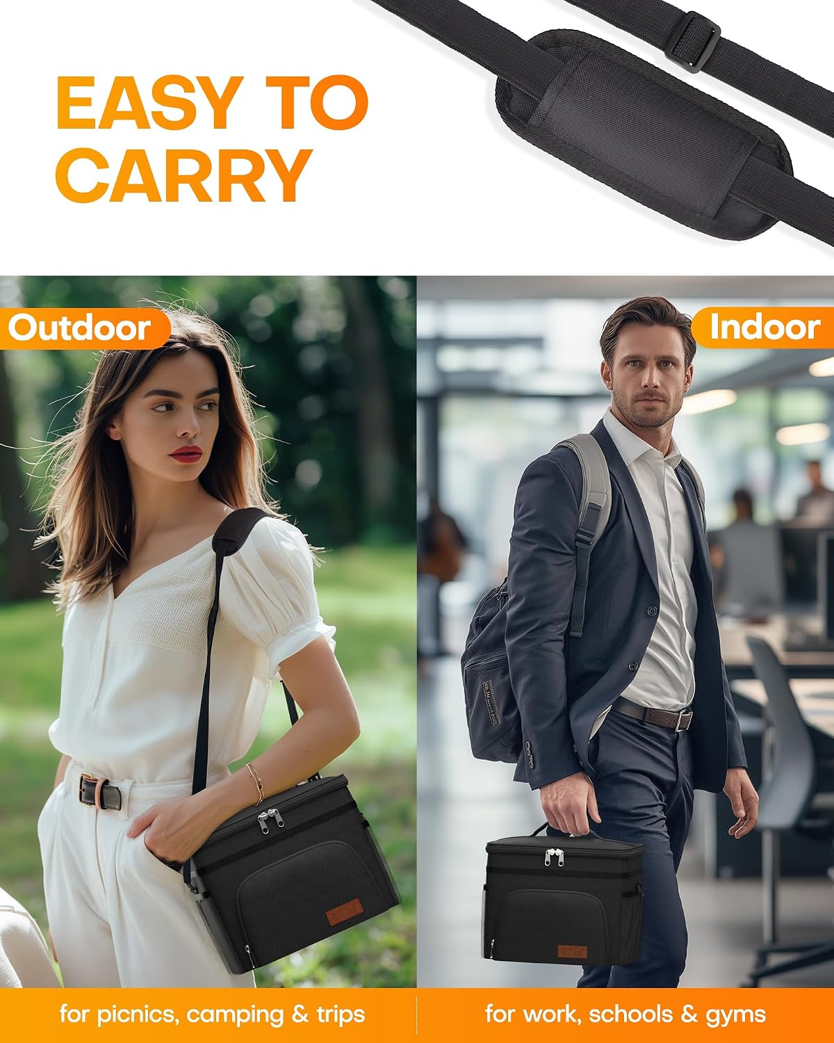 Thumbnail 6 de HOTOR Insulated Lunch Box 9L — Leak-Proof Cooler Lunch Bag for Work and On-the-Go