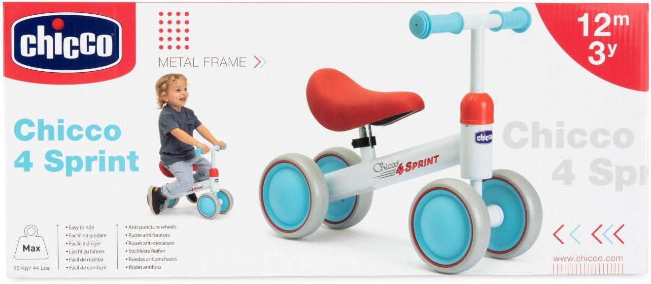 Thumbnail 3 de Chicco Ride-ON Quadriciclo Senza Pedali: equilibrio e divertimento per bambini da 1 a 3 anni
