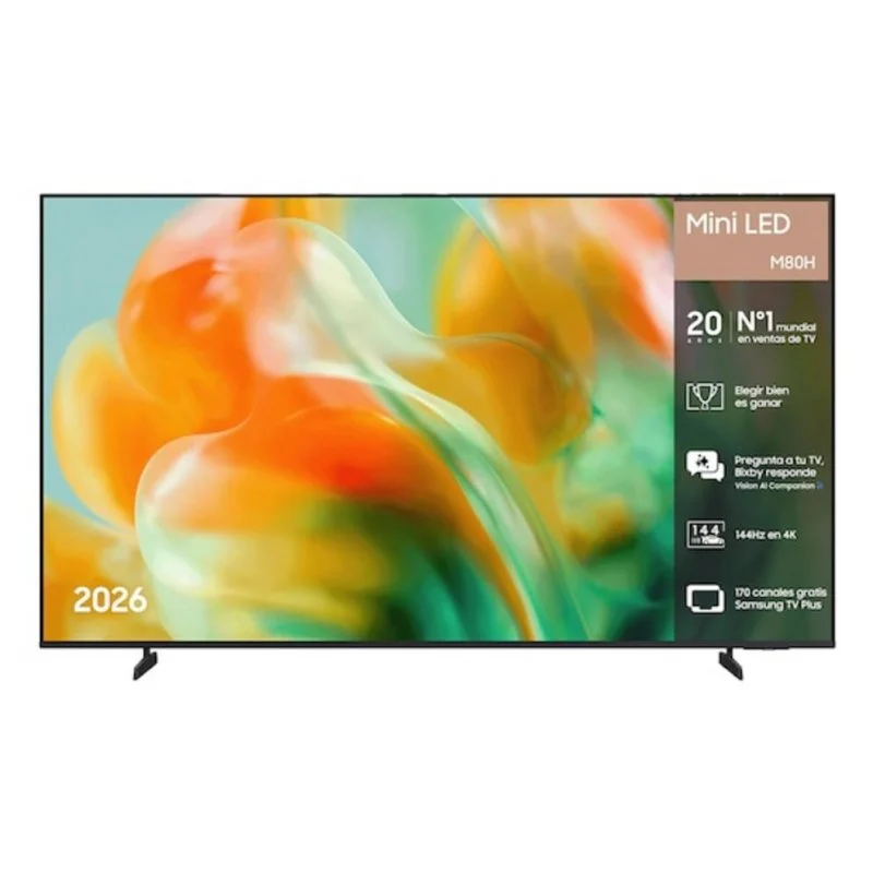 Detalle de Samsung TV Mini LED TU65M80HAUXXC 65" 4K UltraHD 144 Hz con Tizen, HDR10+ y AI