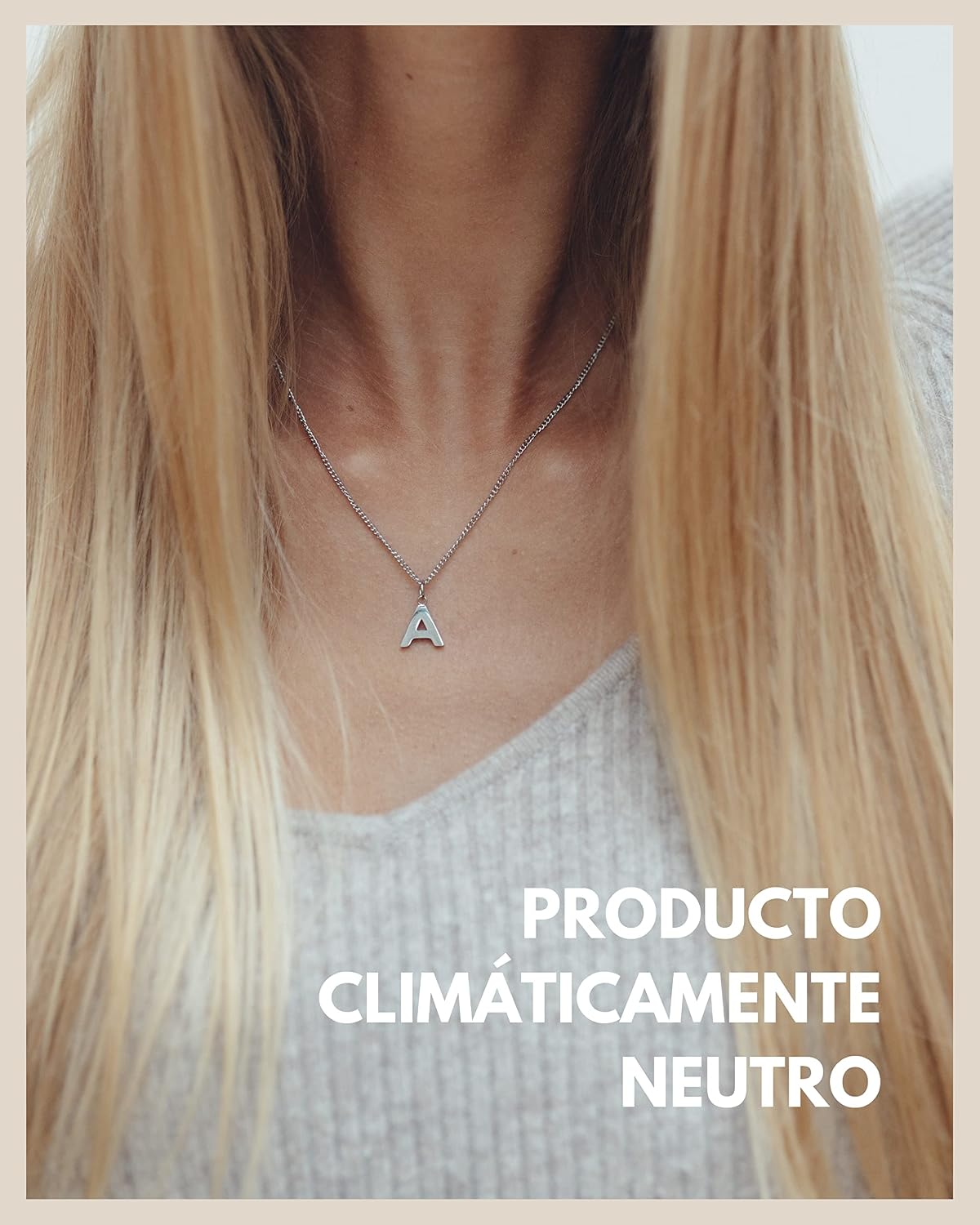 Thumbnail 4 de GD GOOD.designs Collar con letras 42–47 cm