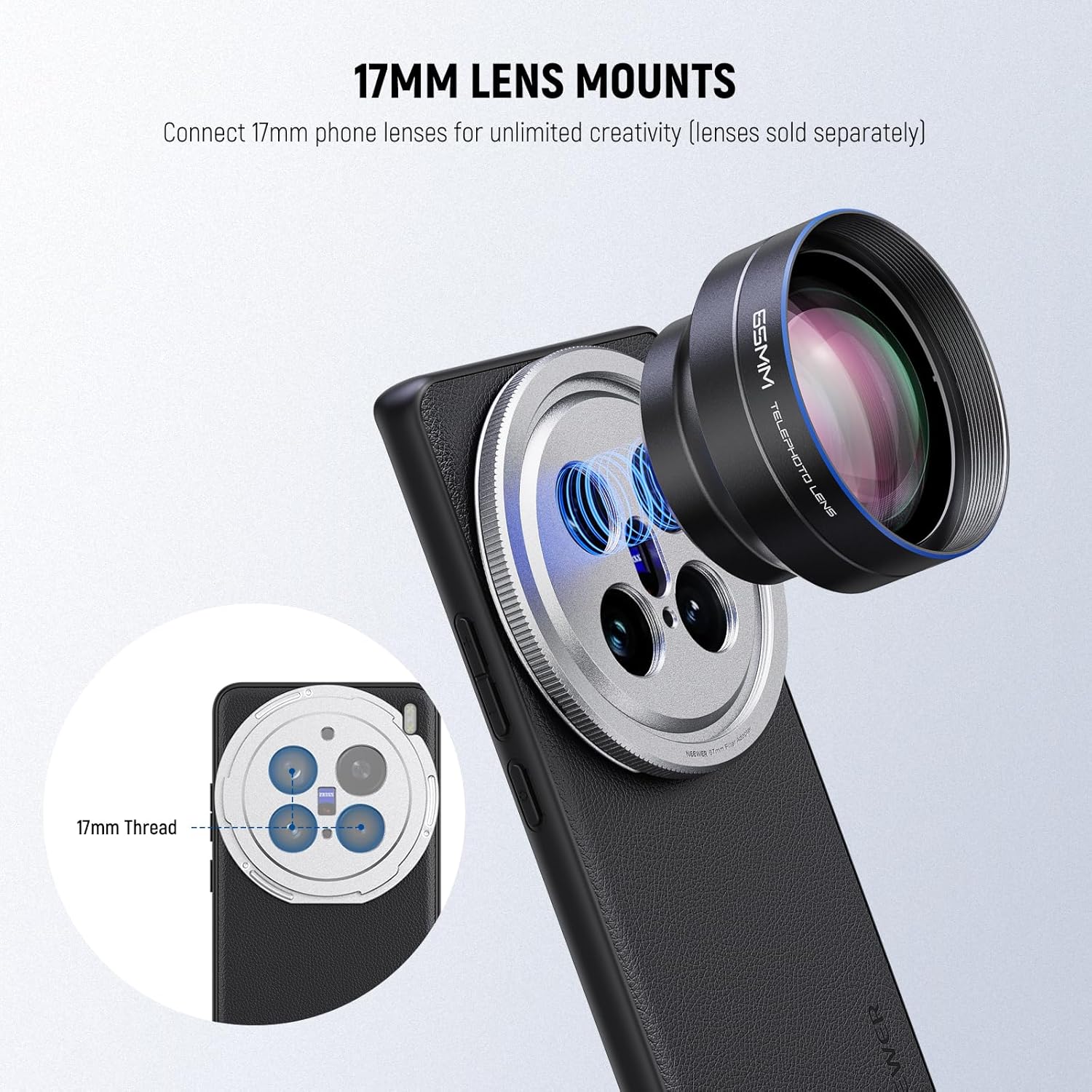 Thumbnail 2 de NEEWER X100 Ultra Case with 17mm Lens Mount