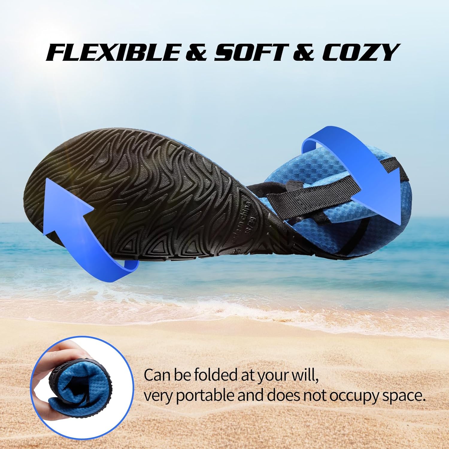 Thumbnail 3 de Swim Water Shoes Aqua Socks Barefoot for Sea, Beach, Pool – Unisex