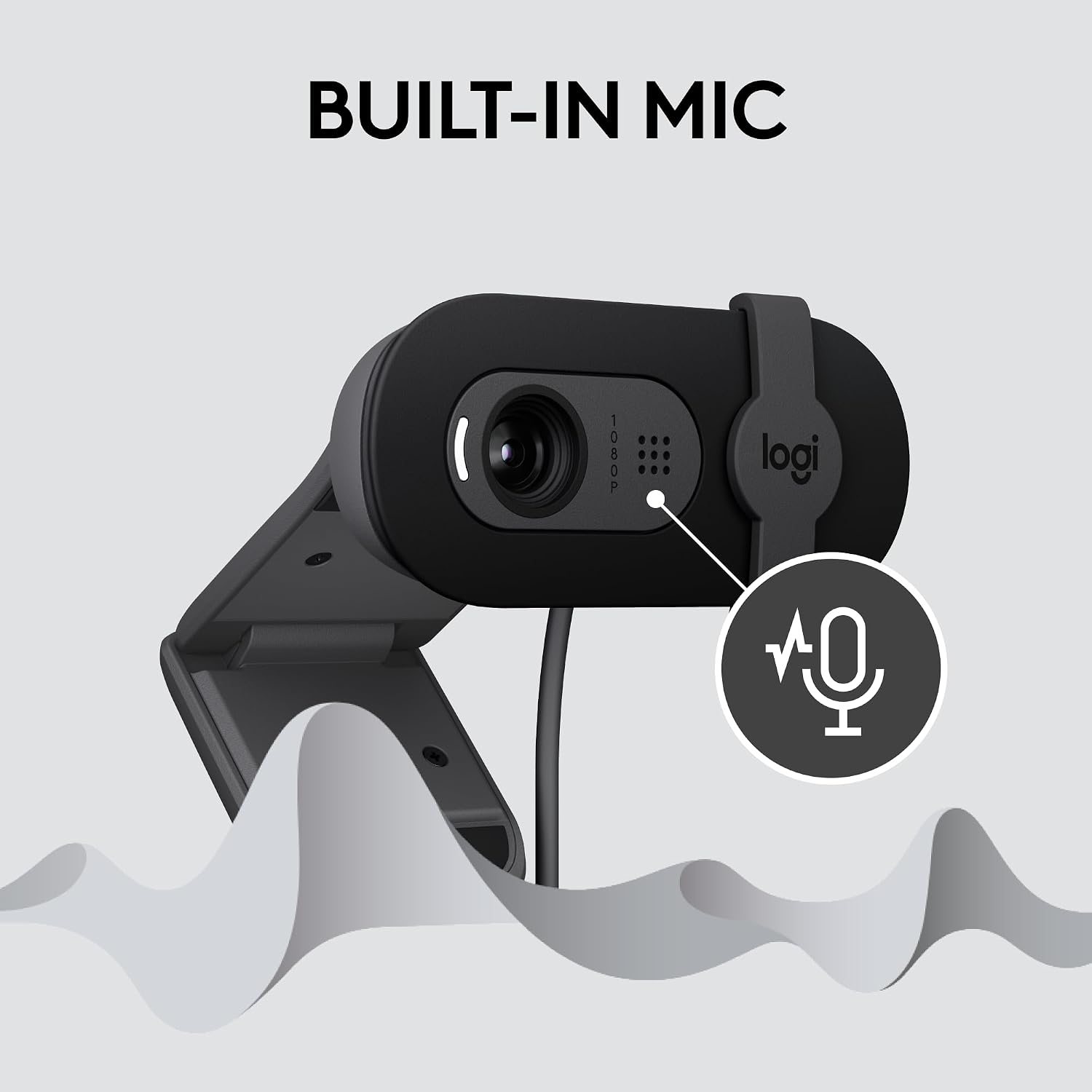 Thumbnail 4 de Logitech Brio 101 Full HD 1080p Webcam for Streaming and Meetings