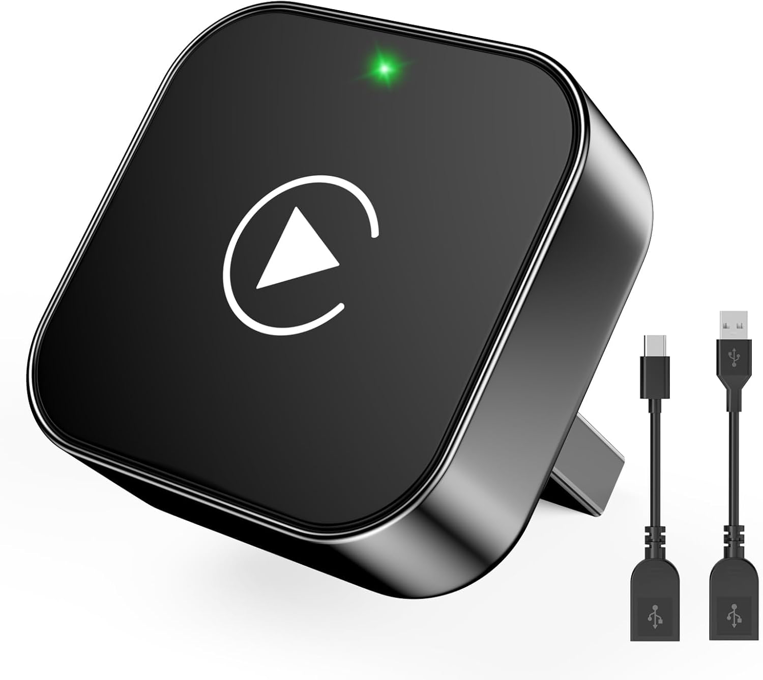 Detalle de FUHAYA Wireless CarPlay Adapter für iPhone – 2025 Upgraded, kabellos, Plug & Play, 2-in-1 Mini & Stabiler CarPlay-Wireless Adapter