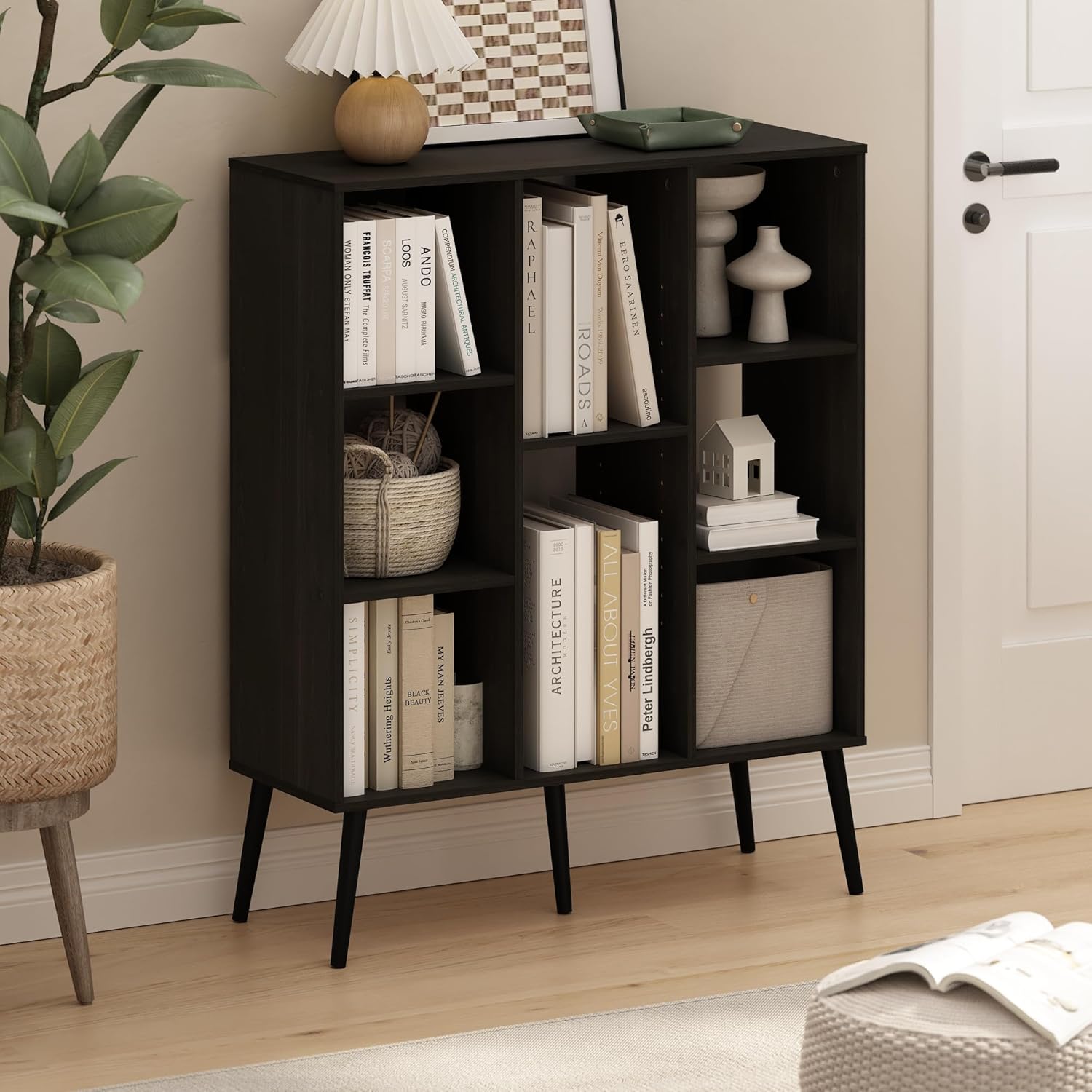 Detalle 2 de Furinno CLAUDE Libreria 8 Cubi 99,95 cm