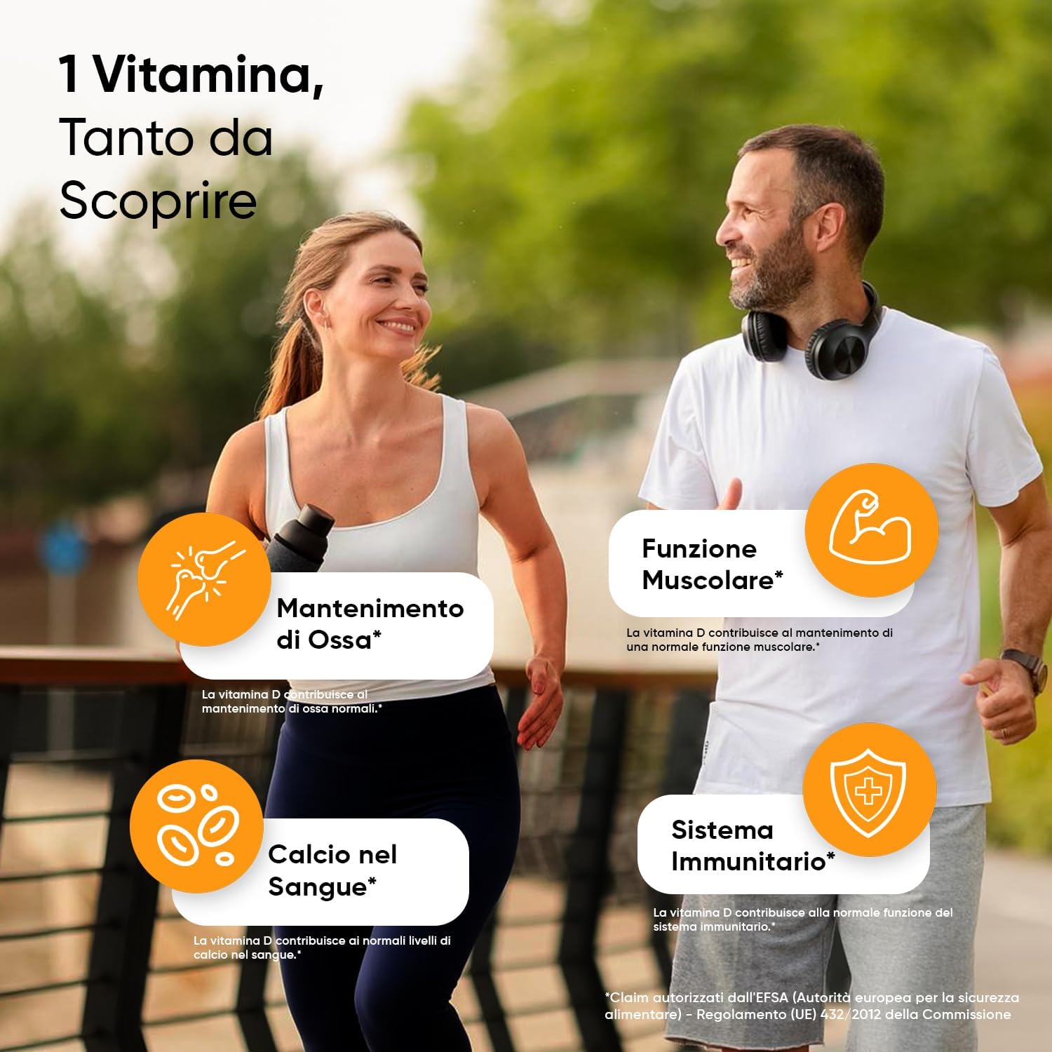 Detalle de WeightWorld Vitamina D3 2000 UI Colecalciferolo – Vegetariana, 400 Compresse