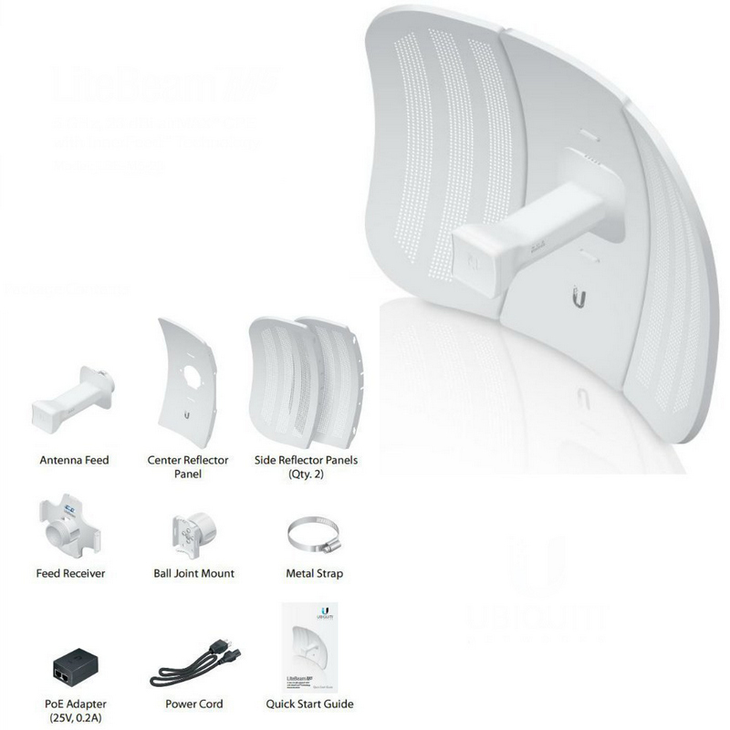 Detalle 2 de Ubiquiti LiteBeam M5-23 (LBE-M5-23): guía de compra y valoración
