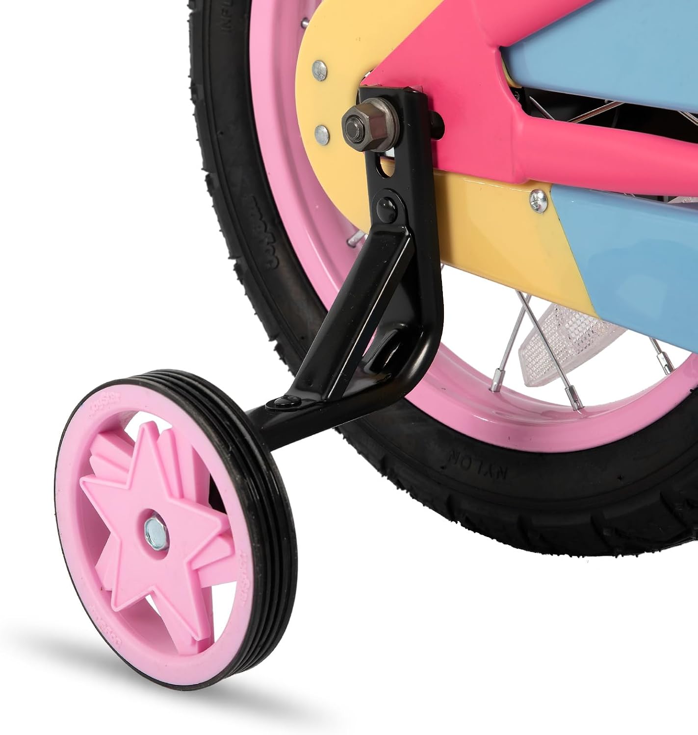 Thumbnail 5 de JOYSTAR 12‑inch Rainbow Kids Bike with Training Wheels