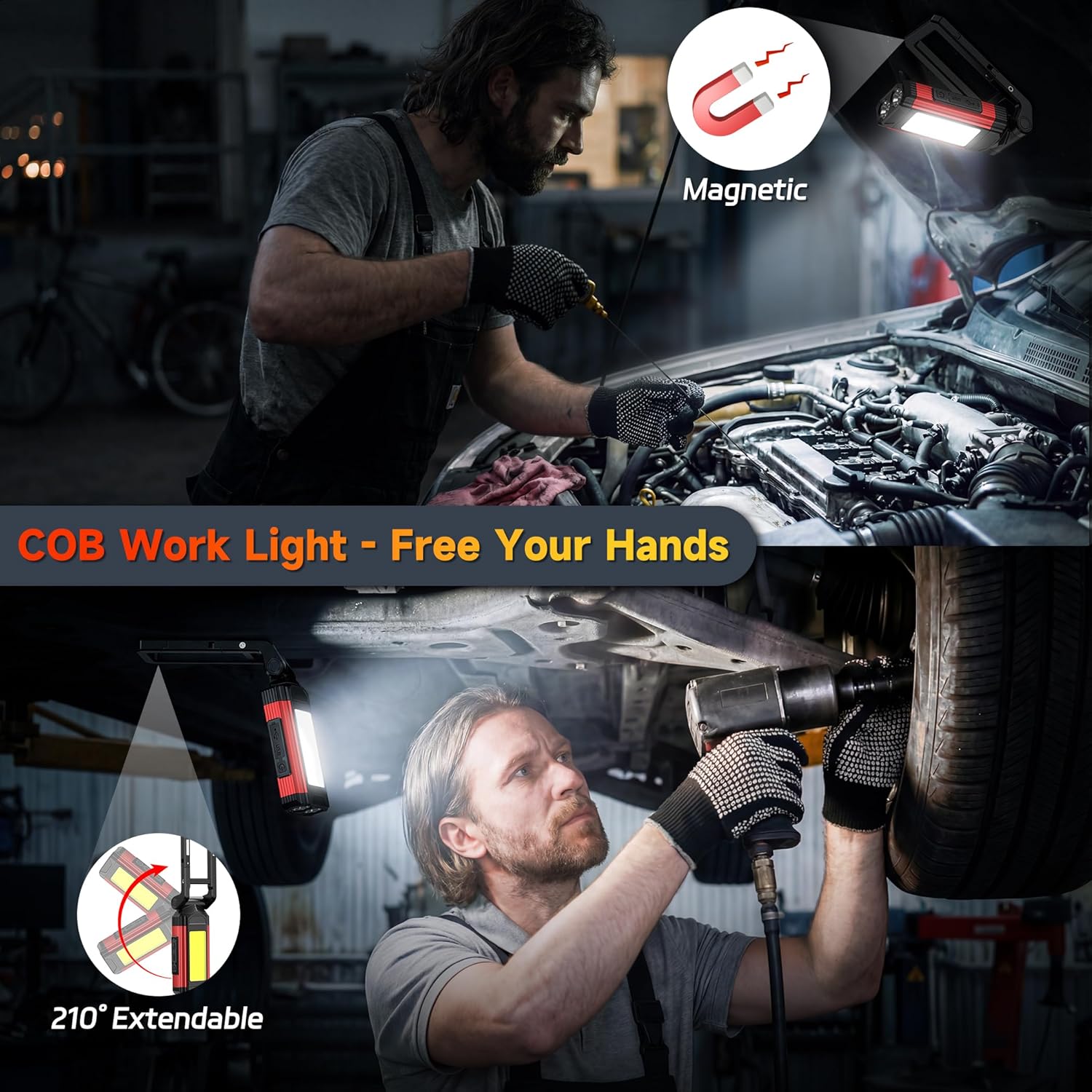 Thumbnail 2 de Daphomeu Lampada da Lavoro LED 1000 lm