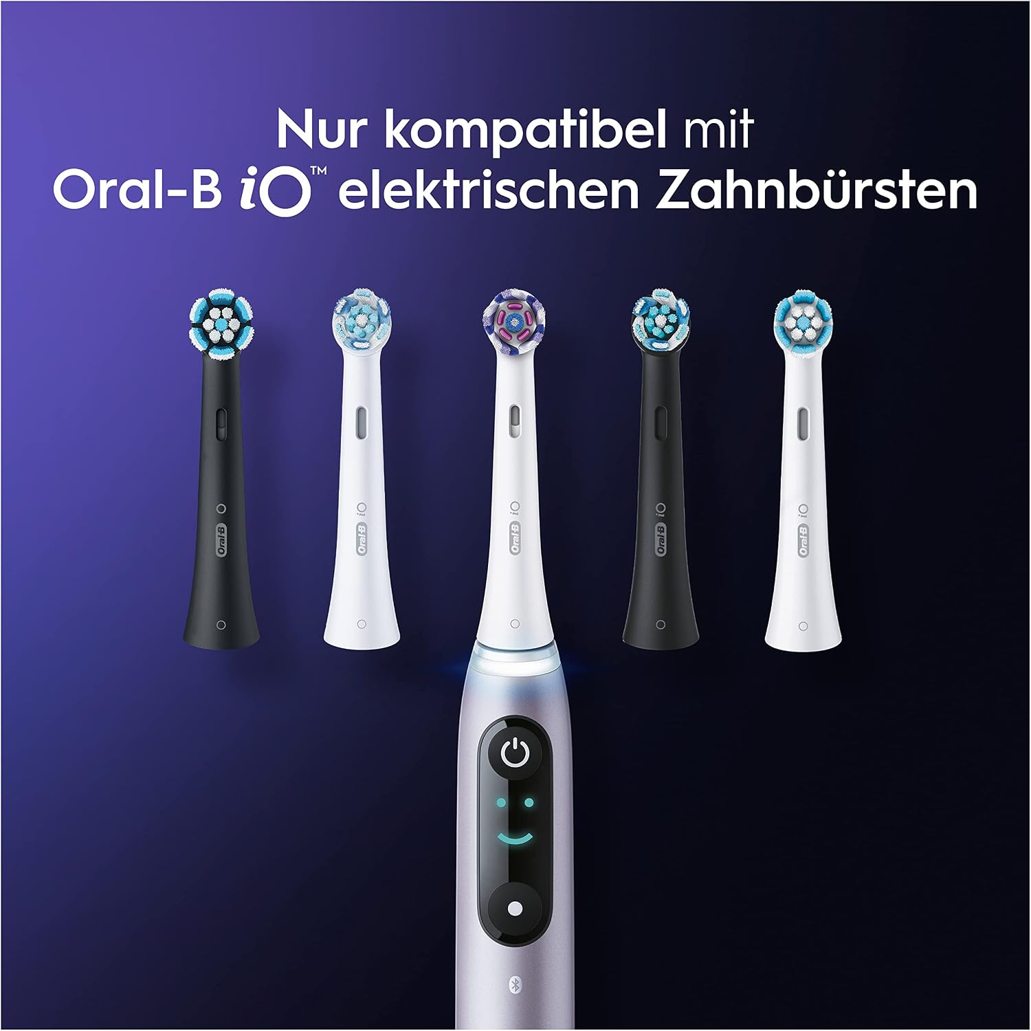 Thumbnail 5 de Oral-B iO Strahlendes Weiss Aufsteckbürsten – 6 Stück (briefkastenfähige Verpackung) für die iO Zahnbürste