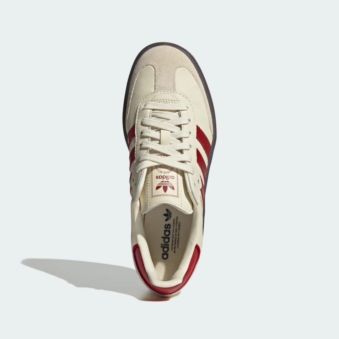 Detalle 2 de ZAPATILLA SAMBAE de Adidas – estilo clásico en blanco para el día a día