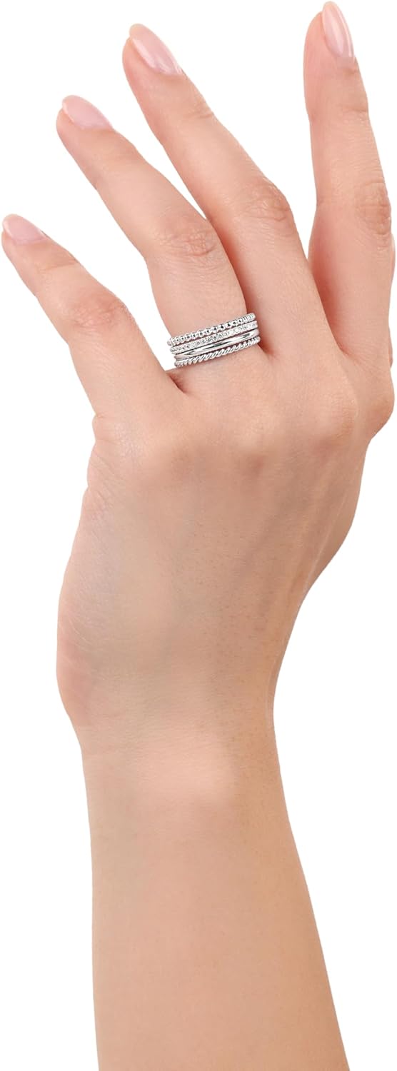 Thumbnail 1 de s.Oliver Ring 925 Sterling Silber Damenringe mit Zirkonia – Geschenkbox inklusive
