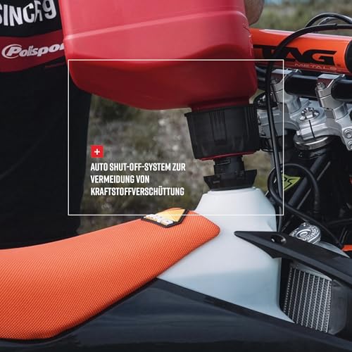 Thumbnail 8 de Polisport 8464600002 ProOctane: 10-Liter Gasflasche mit Schnellfüllsystem in Rot