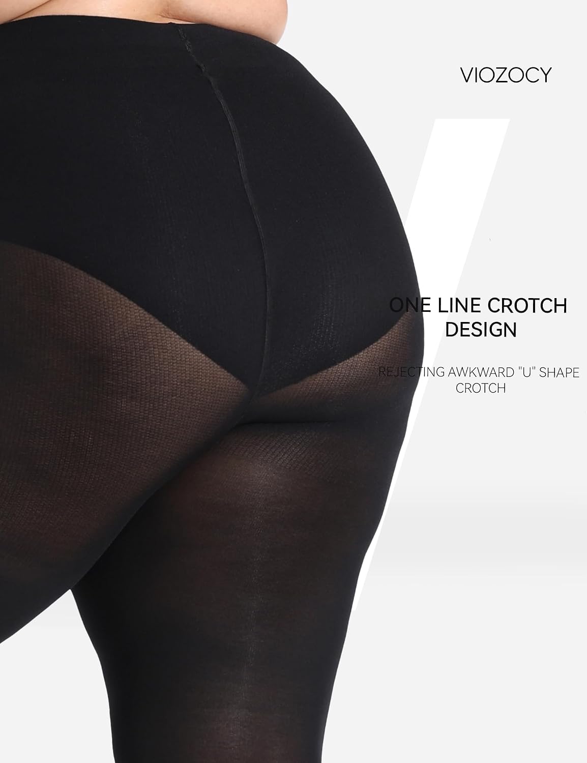 Thumbnail 4 de Viozocy Collant Grande Taille XL–4XL