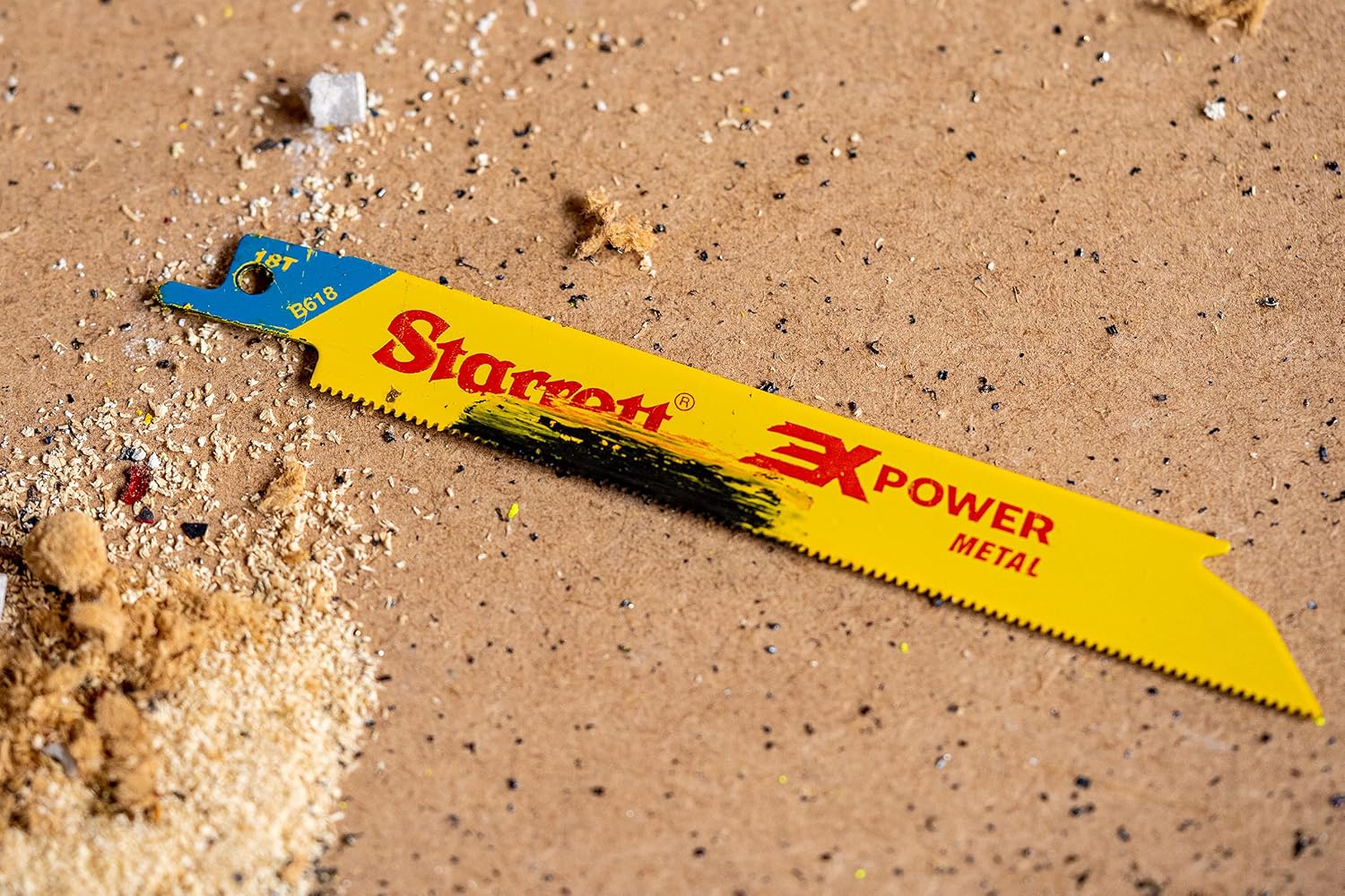 Detalle 2 de Starrett B624-5 – 5 bimetalowych brzeszczotów do metalu, 150 mm, 24 TPI