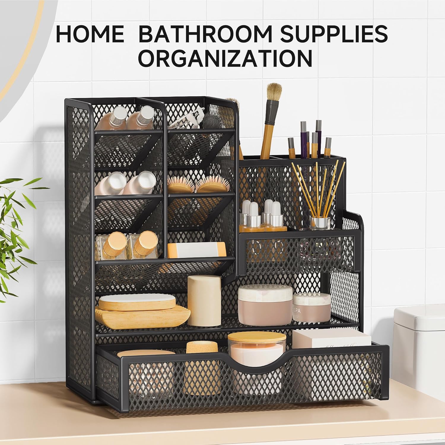 Thumbnail 3 de VITVITI Mesh 5‑Tier Desk Organiser