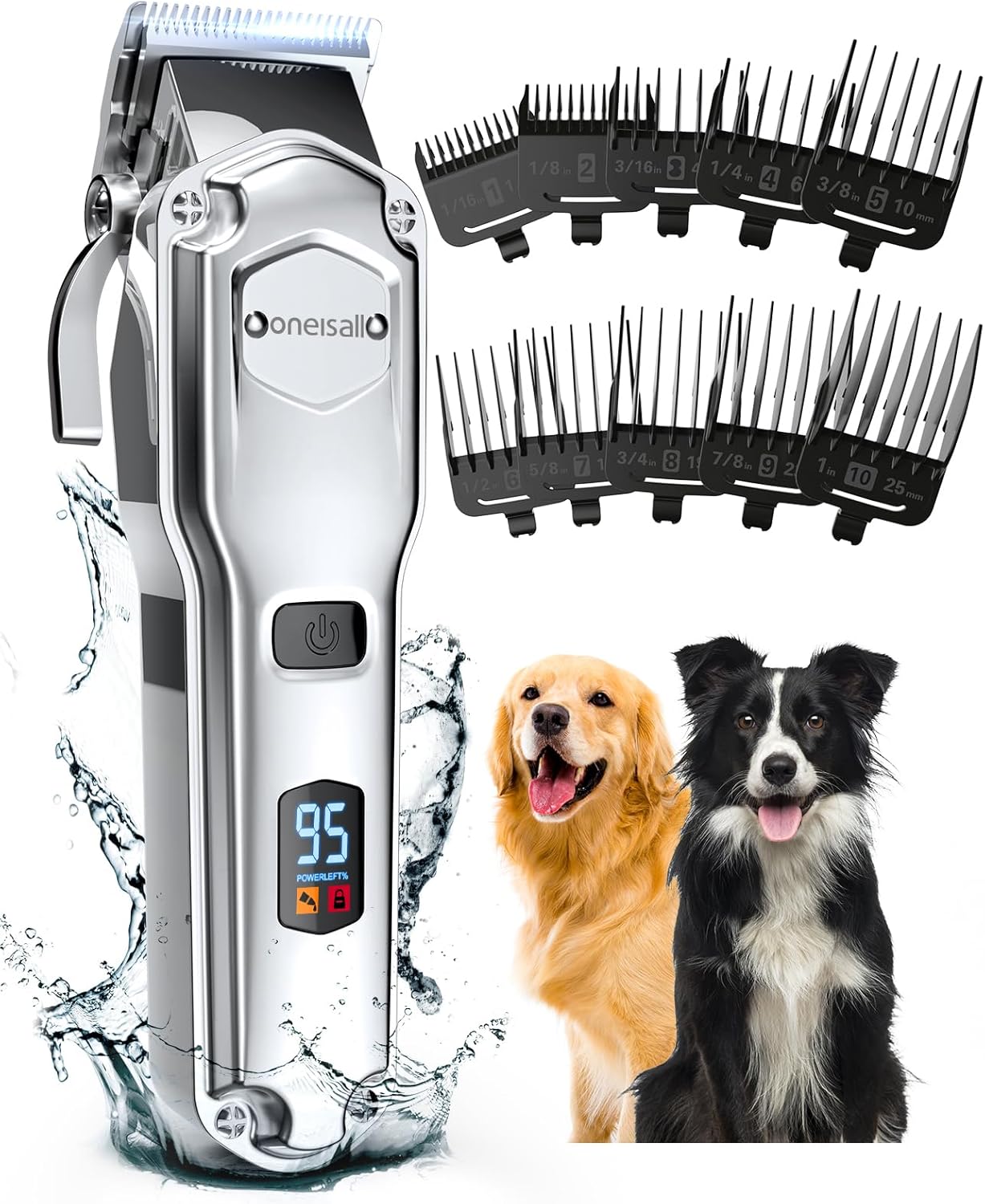oneisall Hundeschermaschine 2000 mAh ✂
