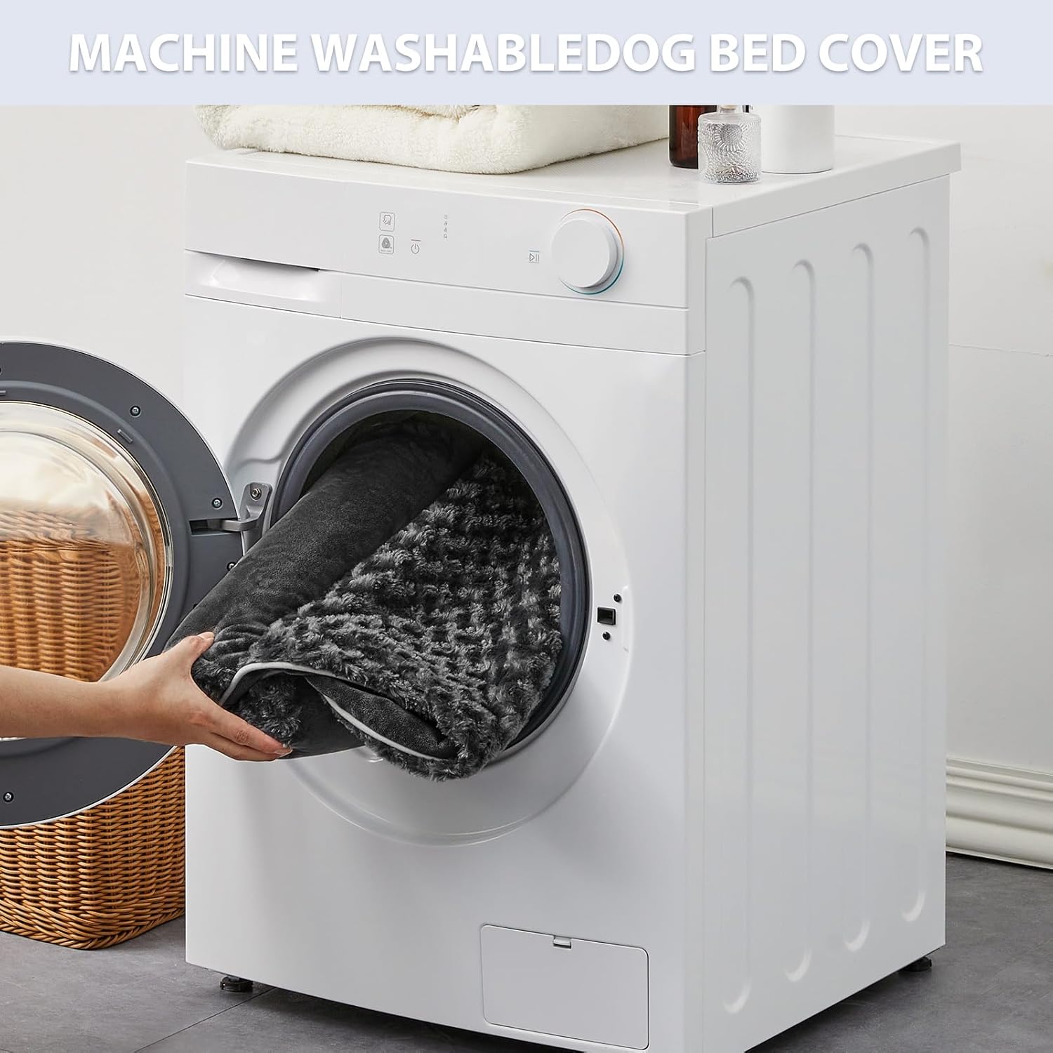 Thumbnail 4 de BFPETHOME Dog Bed 36 x 27 in Orthopedic