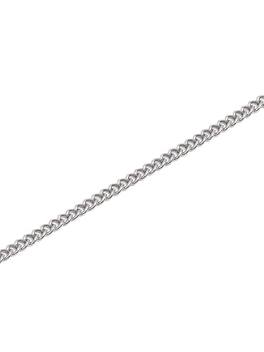 Detalle de SINGULARU Collar Cadena Barbada Acero para mujer 💍