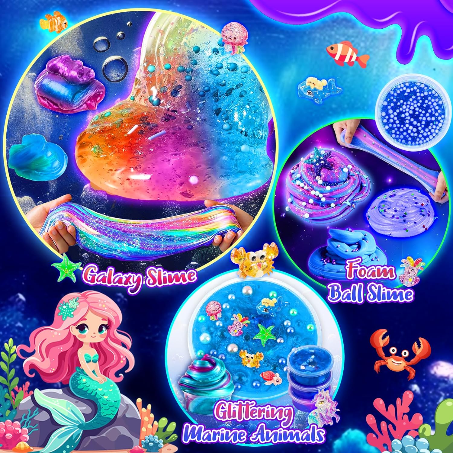 Detalle 2 de iKidiki Galaxy Slime Kit