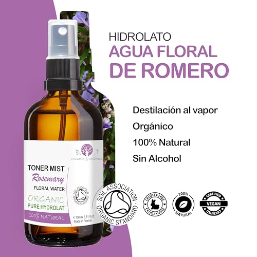 Detalle 2 de Hydrolat de Romarin B.O.T 100 ml ⚙