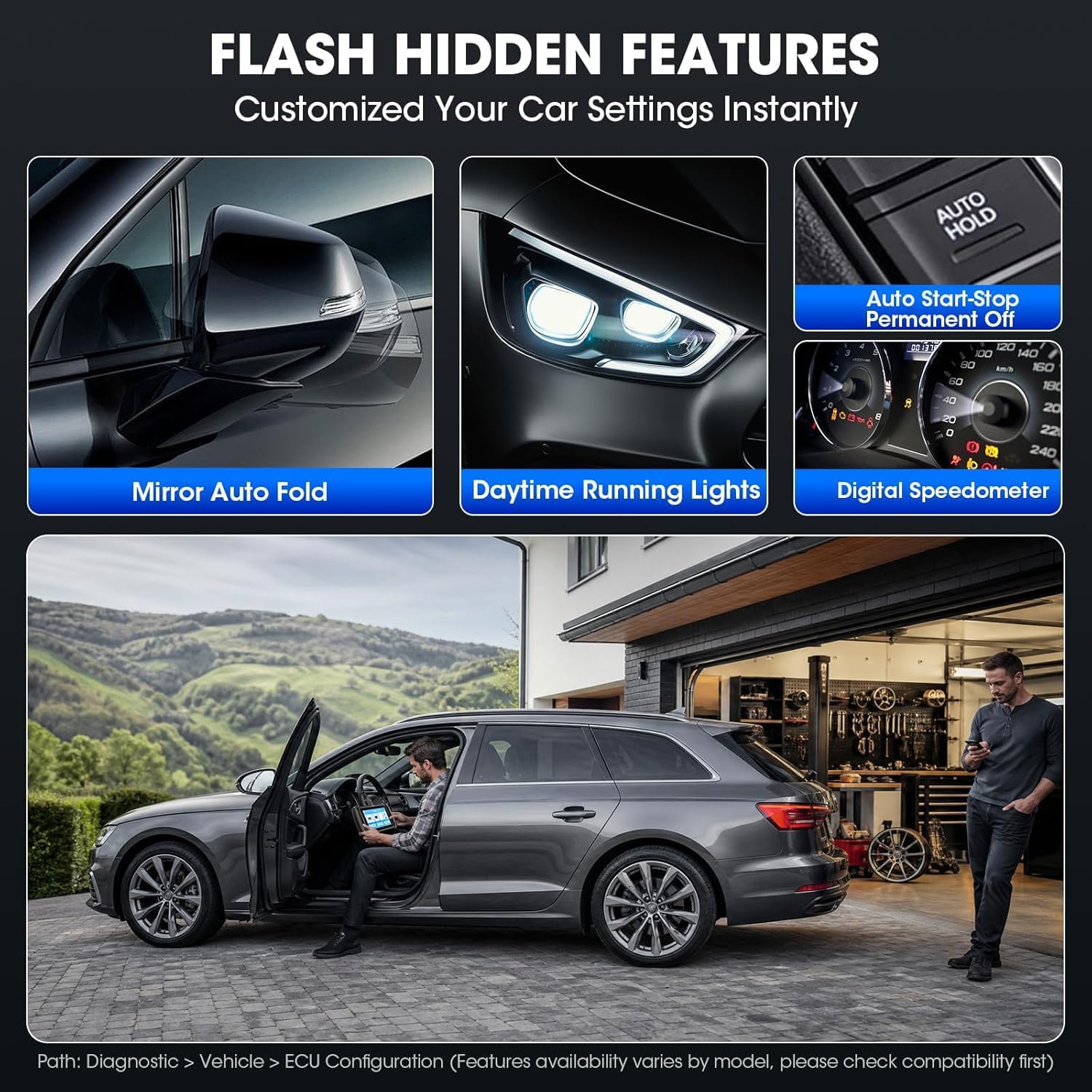 Thumbnail 4 de XTOOL IP616 V2.0 Bidirectional OBD2 Scanner with AI-Assisted Diagnostics