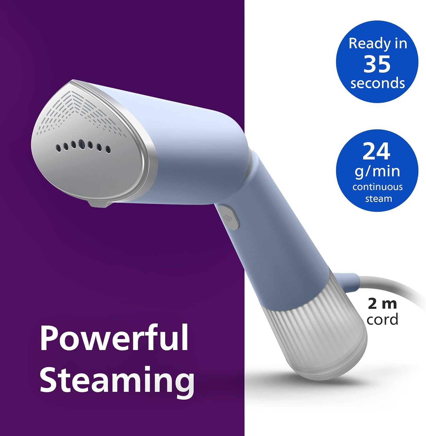 Detalle de Philips 5000 Series Handheld Steamer (STH5020/20)