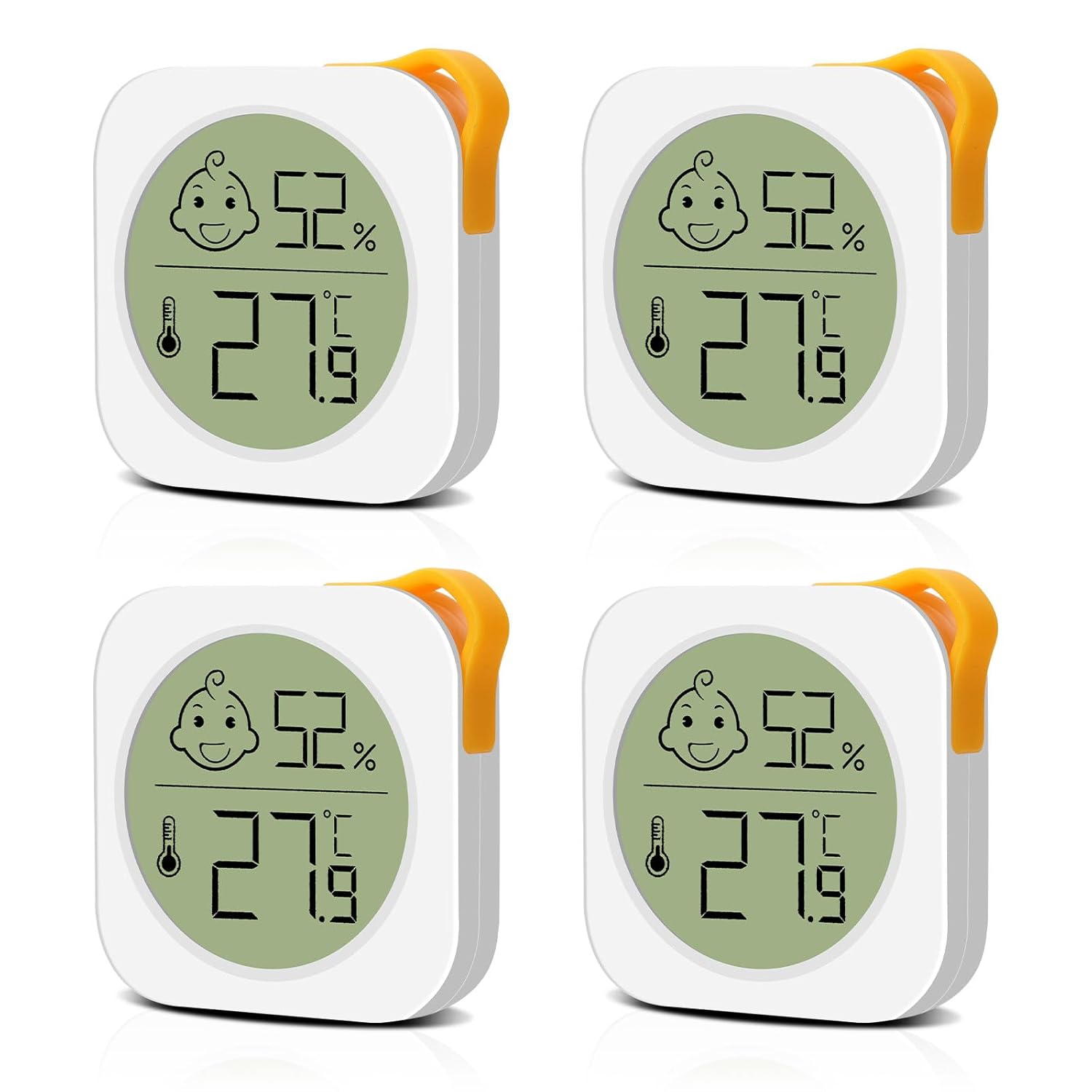 Thumbnail 6 de Lot de 3 thermomètres d'intérieur LCD