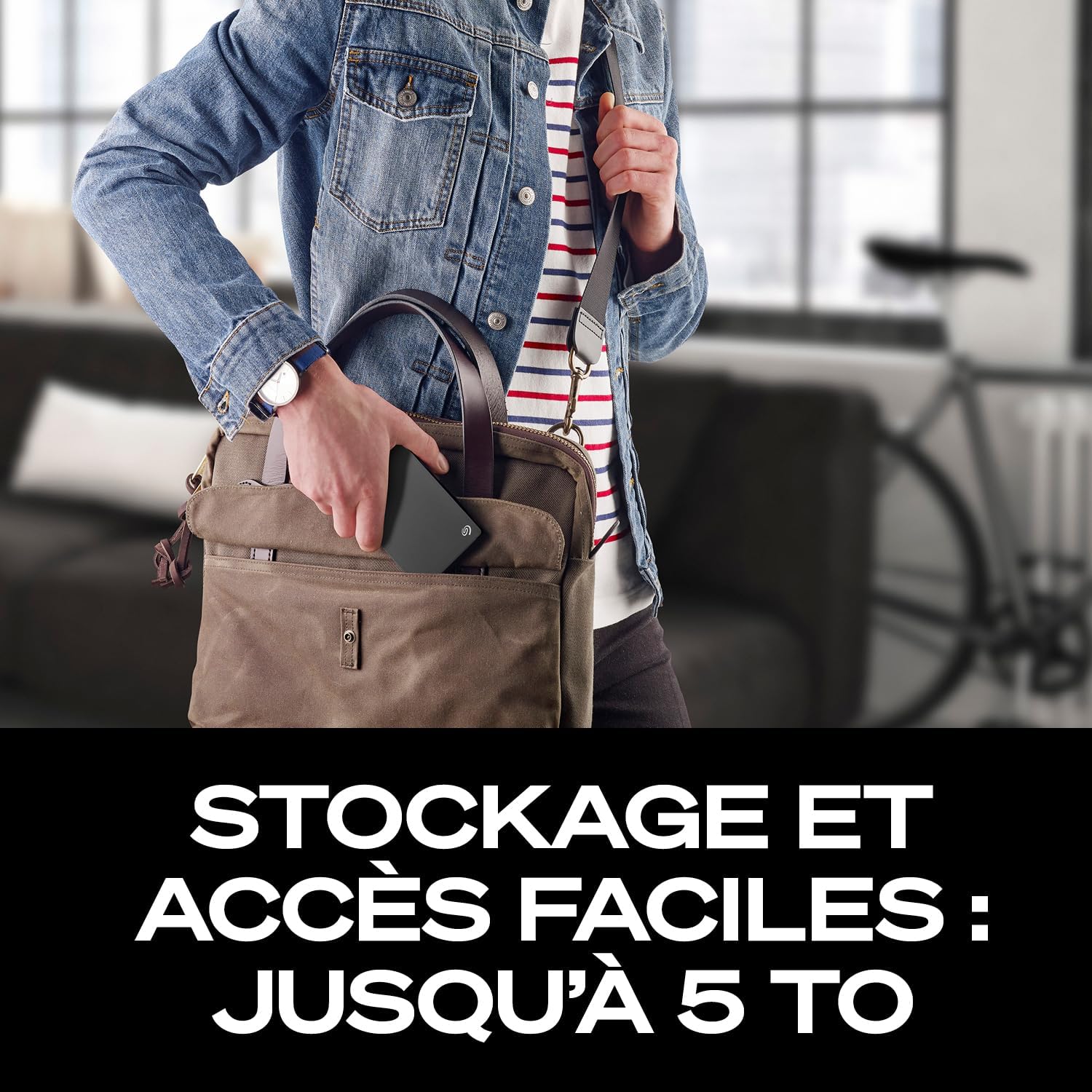 Thumbnail 4 de Seagate Portable Amazon Special Edition 5 To (STGX5000400) : disque dur externe USB 3,0 pour Mac et PC