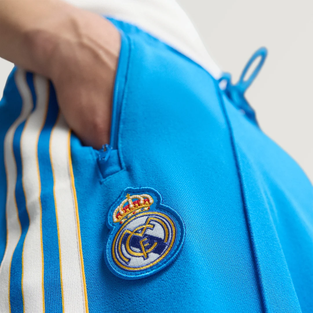 Thumbnail 2 de Pantalón Real Madrid Terrace Icons de Adidas en azul